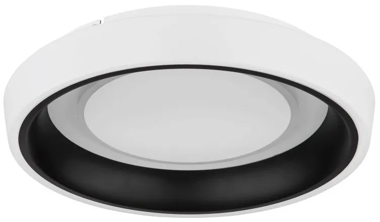 Plafoniera LED cu telecomanda design modern Tabano negru mat