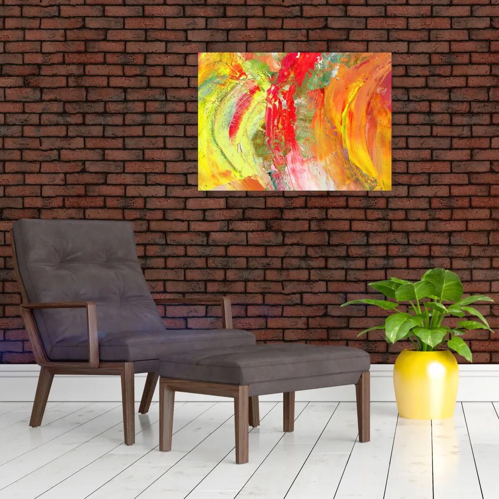 Tablou cu abstracție- pictura (70x50 cm)