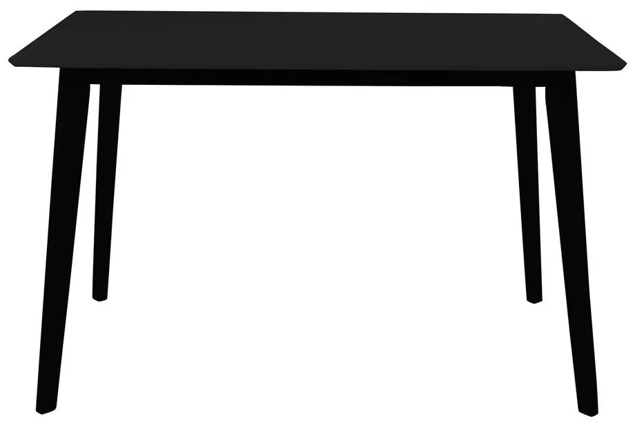 Masă de dining cu blat negru 70x120 cm Vojens – Bonami Essentials
