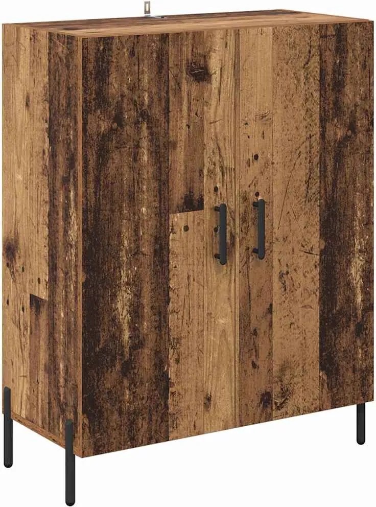 vidaXL Bufet Lemn vechi 69,5 x 34 x 90 cm Lemn compozit