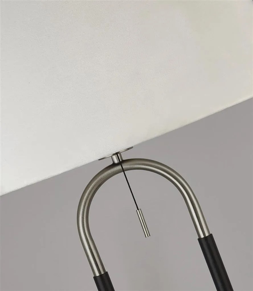 Lampadar, Lampa de podea decorativa design elegant Jazz alb