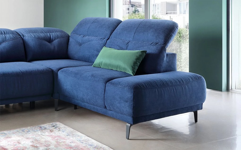 Colțar lemn masiv extensibil SANDRA 265×82/104×210 cm - Stânga