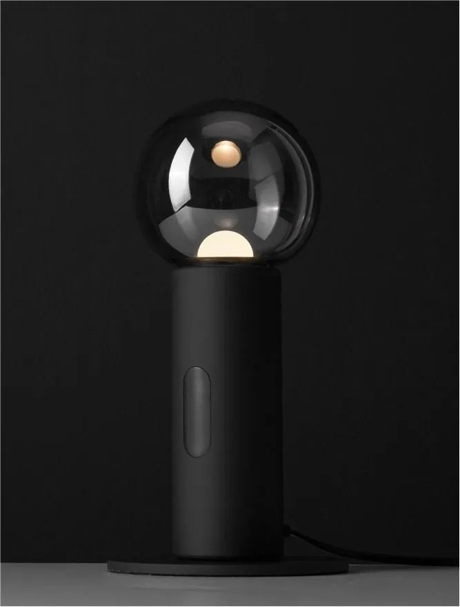 Lampa de masa LED design minimalist CHRONOS negru