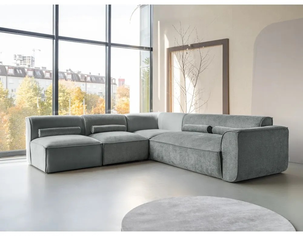 Colțar verde deschis (cu colț pe partea stângă ) Flex Felix – Miuform