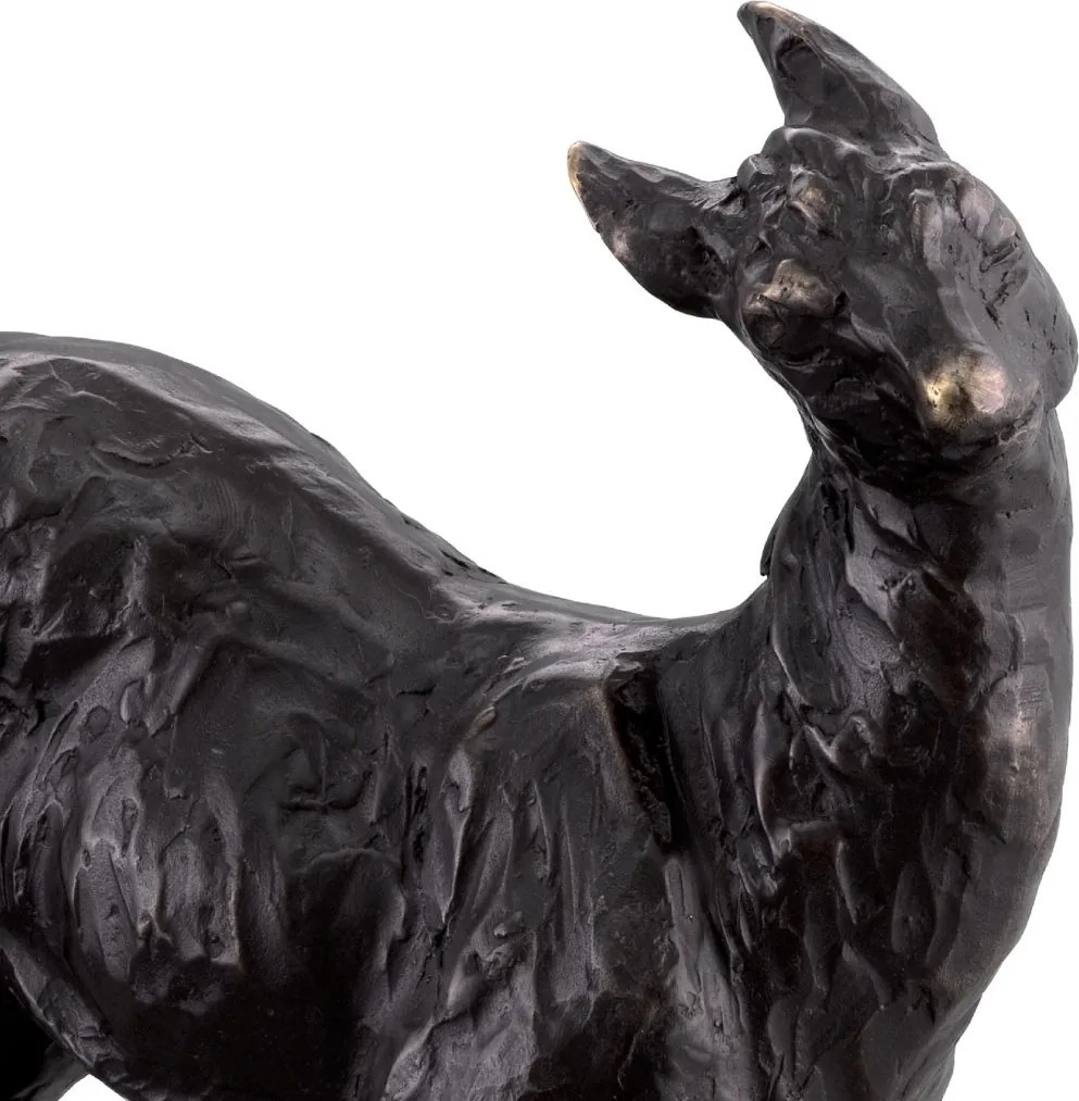 Statueta decorativa din bronz Deer