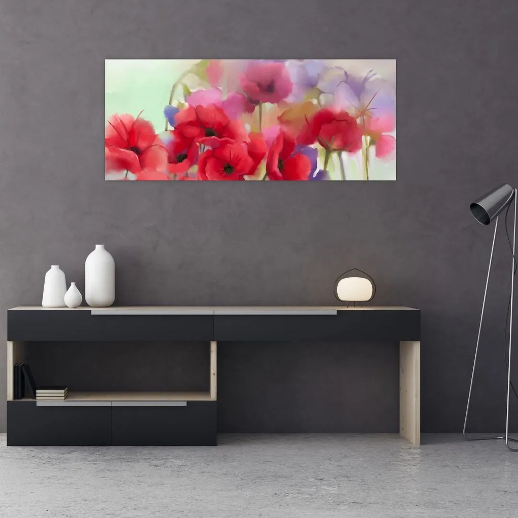 Tablou - Maci (120x50 cm)