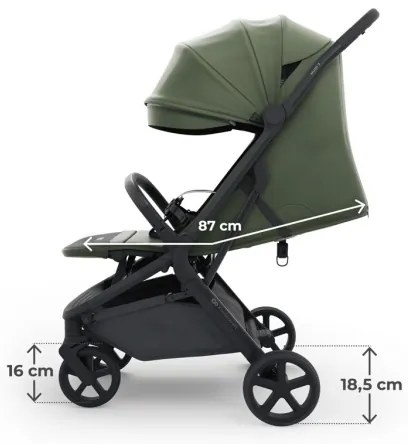 KINDERKRAFT SELECT - Cărucior sport NUBI 3 Mystic Green