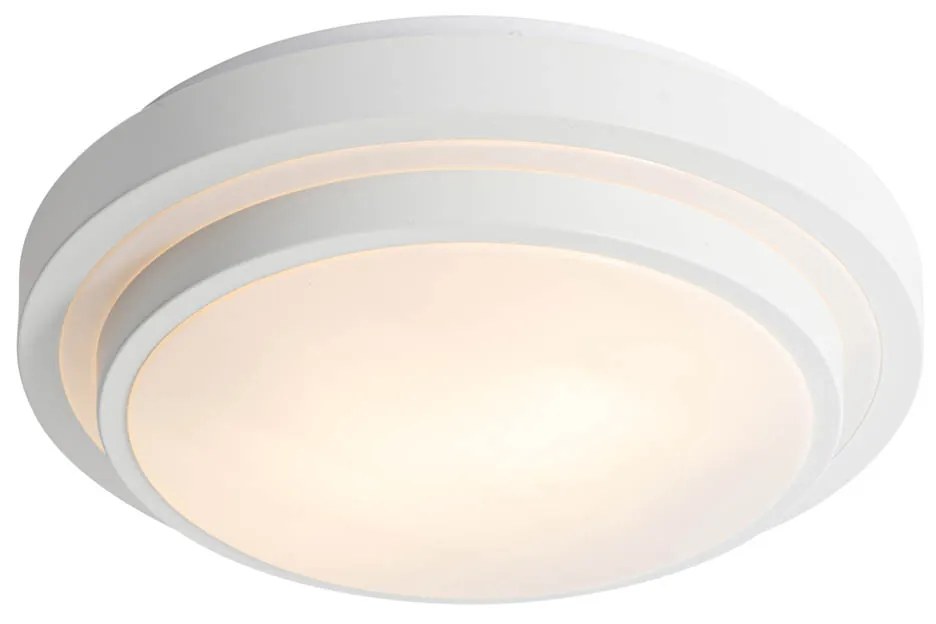 Plafoniera moderna alba 35 cm IP44 - Walden