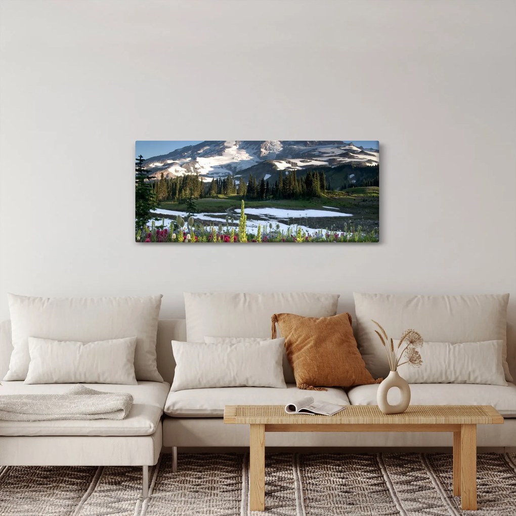 Tablou - Muntele Rainier (120x50 cm)