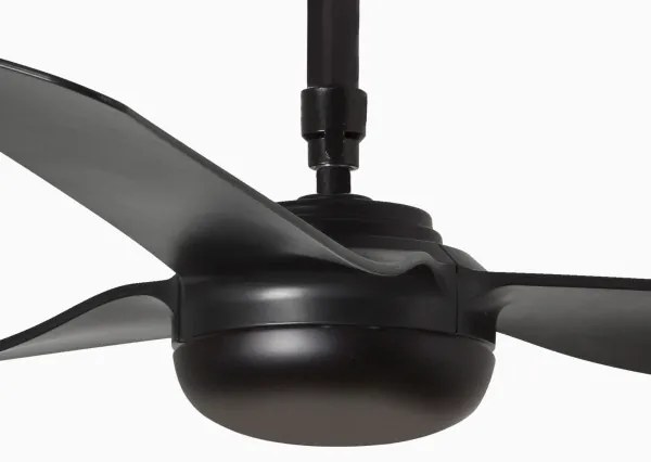 Ventilator de tavan FARO 33815WT PUNT M negru d. 132 cm Wi-Fi + telecomandă
