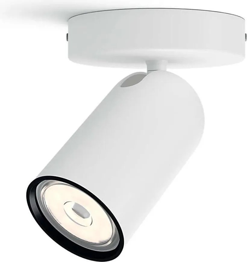 Philips - Spot LED RGBW reglabil PONGEE 1xGU10/4,8W/230V alb + telecomandă
