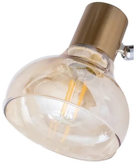 Rabalux 5547 - Lampă spot HOLLY 2xE14/40W/230V auriu