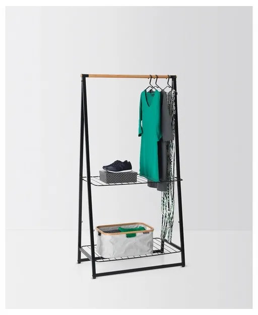 Set 4 umerase Brabantia Linn 1000823, Aluminiu, Negru