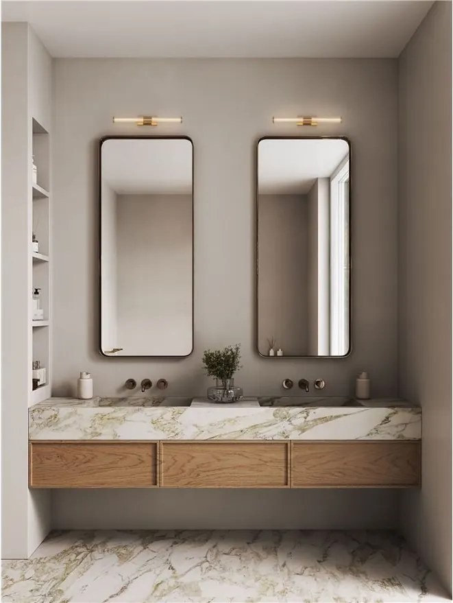 Aplica de perete LED baie IP44 ALTO aurie