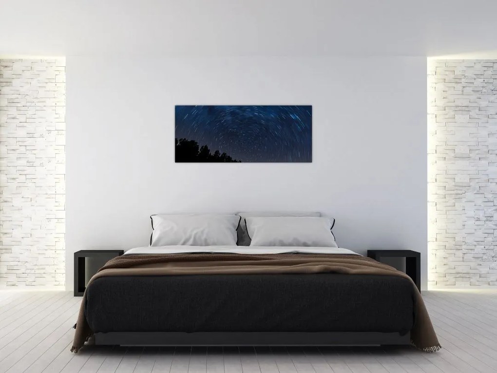 Tabloul cu cerul nocturn (120x50 cm)