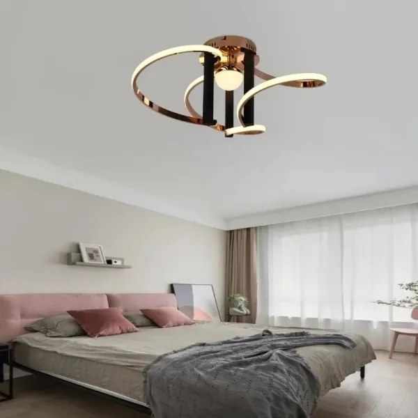 Lustră LED dimabilă aplicată LED/70W/230V 3000-6500K + telecomandă