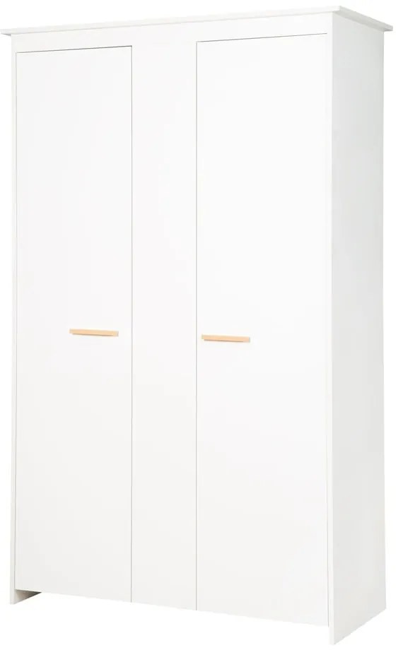 Șifonier de copii alb 119x190x52 cm Anton – Roba