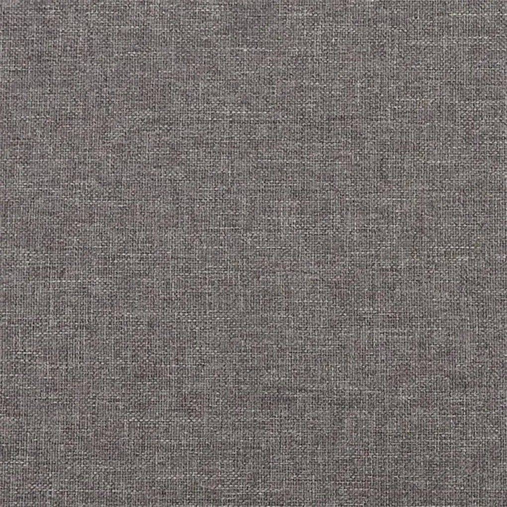 Canapea cu 3 locuri, gri inchis, 180 cm, material textil