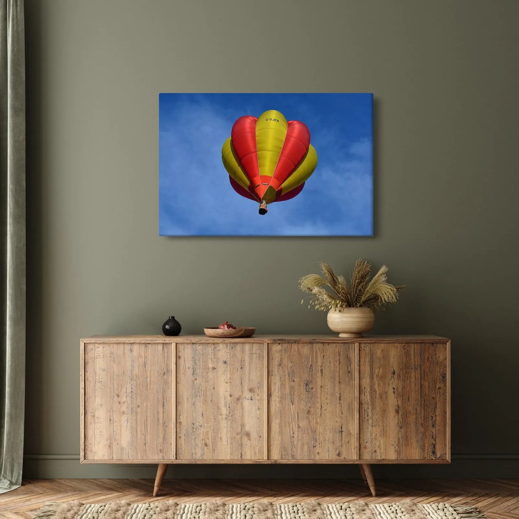 Tablou cu balon zburând (90x60 cm)