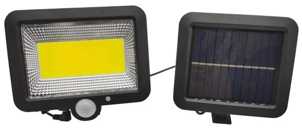 Proiector solar LED cu senzor DUO LED/1W/3,7V 1200 mAh IP44