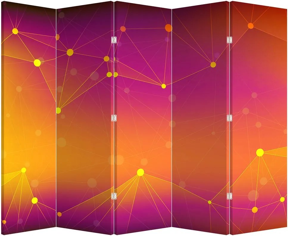 Paravan - Abstract modern (210x170 cm)