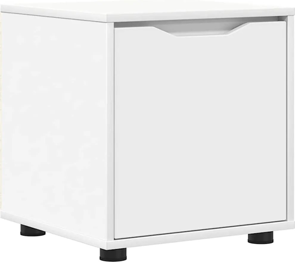 vidaXL Dulap de Baie Alb 40,5 x 40 x 44 cm Lemn compozit