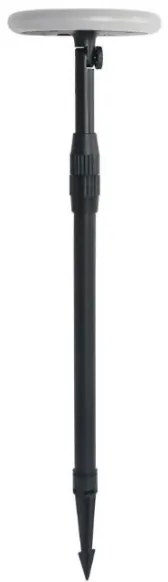 SET 2x Lampă solară LED reglabilă GARDEN LED/3W/5V 42-80 cm 4000K IP65