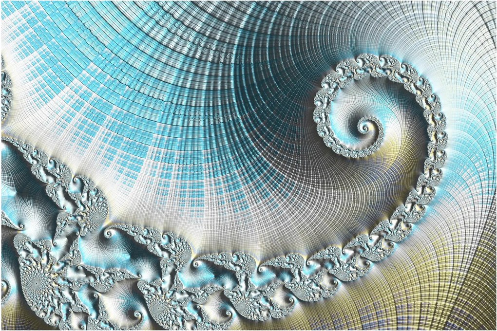 Tablou - Spirale texturate (90x60 cm)