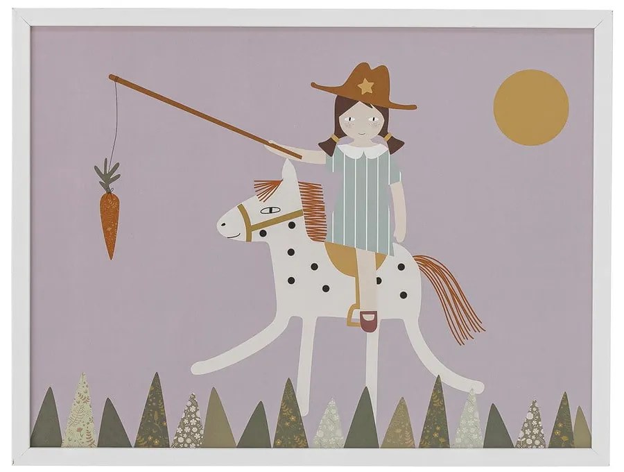 Tablou pentru copii 32x42 cm Rosa – Bloomingville Mini