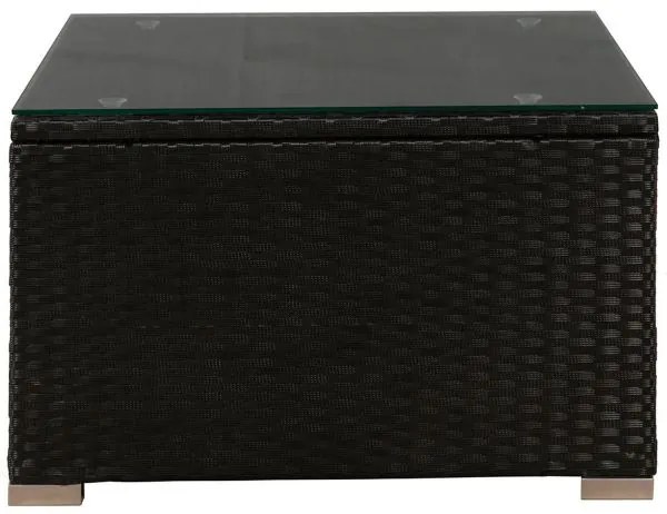 Jusky Set ratan de gradina Punta Cana L - perne negre/antracit