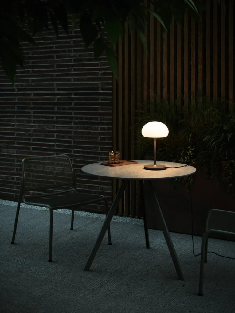 Veioza LED portabila de exterior design nordic IP44 Sponge Battery gri