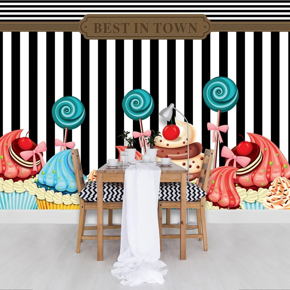 Fototapet - Cupacake (254x184 cm)