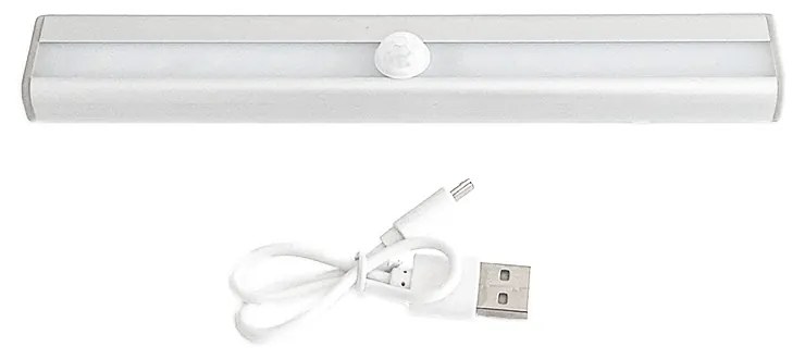 Corp de iluminat LED cu senzor de miscare, reincarcabil, lumina rece