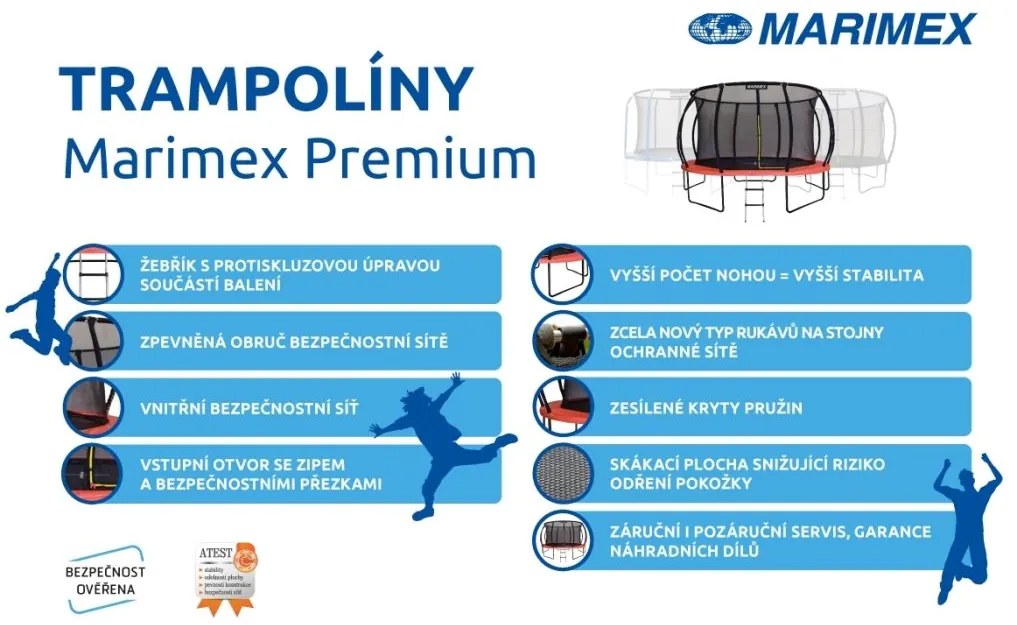 Trambulină MARIMEX Premium - 305 cmm
