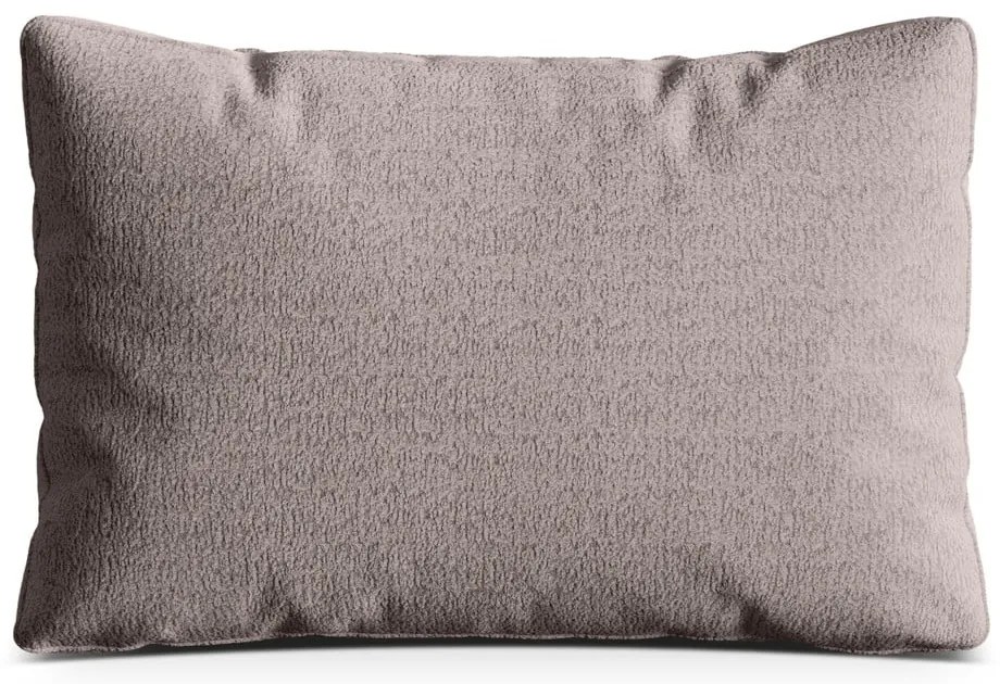 Pernă pentru canapea grej cu tapițerie din țesătură bouclé Kemi – Cosmopolitan Design