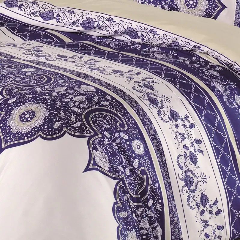 Lenjerie de pat bumbac satinat 2 persoane,homs,serie H280,00068