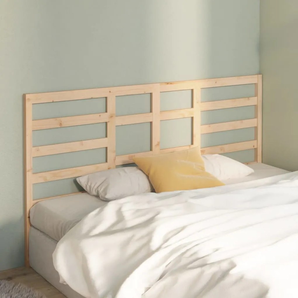 vidaXL Tăblie de pat, 206x4x104 cm, lemn masiv de pin