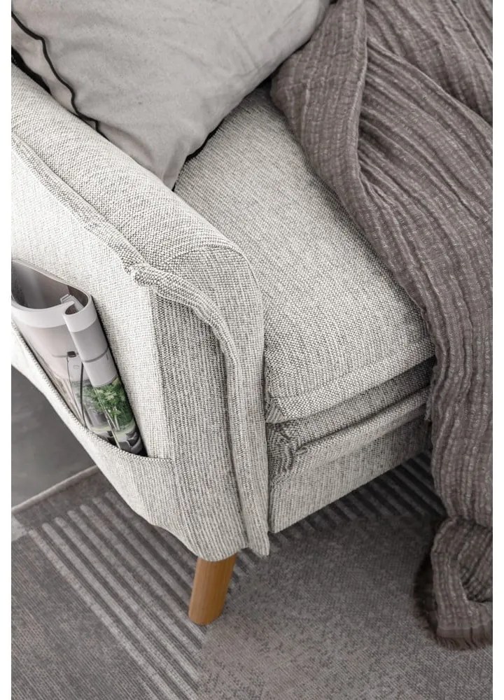 Colțar bej extensibil (cu colț pe partea stângă ) Charming Charlie – Miuform