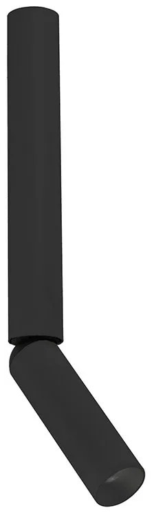Spot LED aplicat cu rotire si înclinare Tube negru