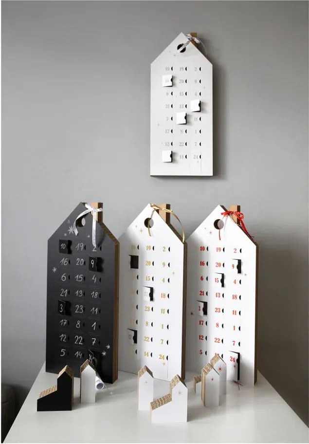 Calendar advent cu detalii argintii Unlimited Design for kids