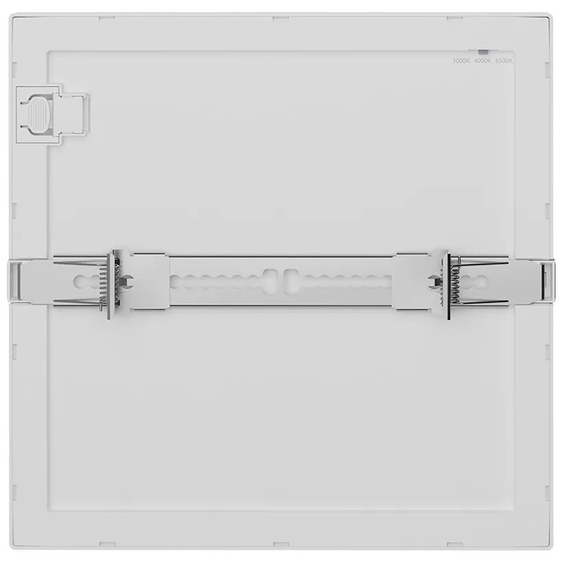Plafoniera LED BP04-72080, patrata, 20W, 2000lm, lumina calda+neutra+rece, IP20, alba, Braytron