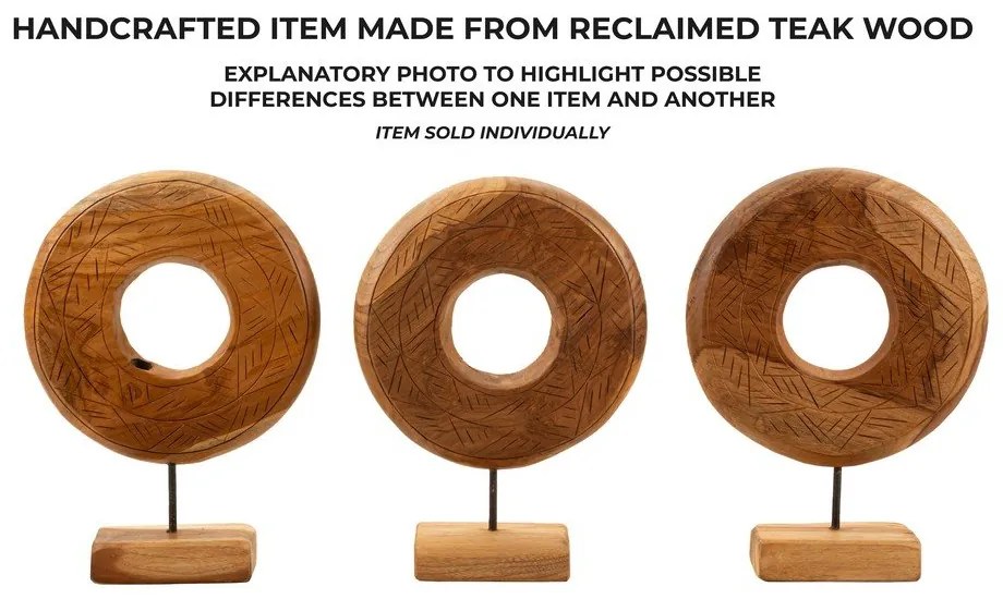 Statuetă din lemn (înălțime 38 cm) Dorat – Mauro Ferretti