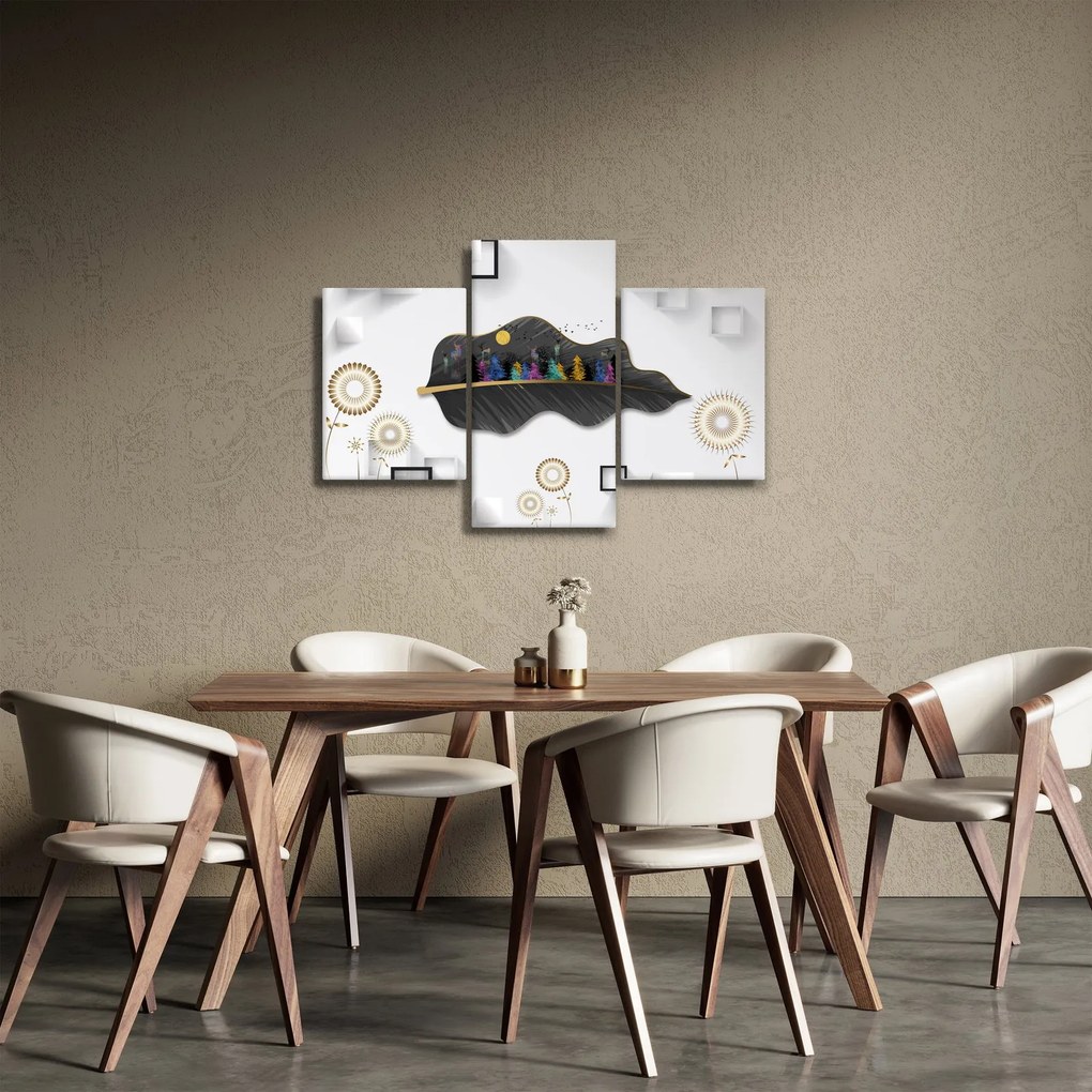 Tablou abstracției (90x60 cm)