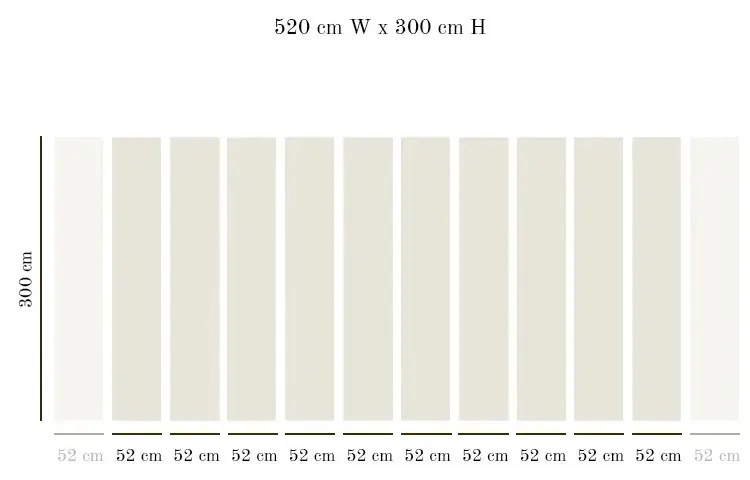 Tapet VLAdiLA Wool ivory 520 x 300 cm