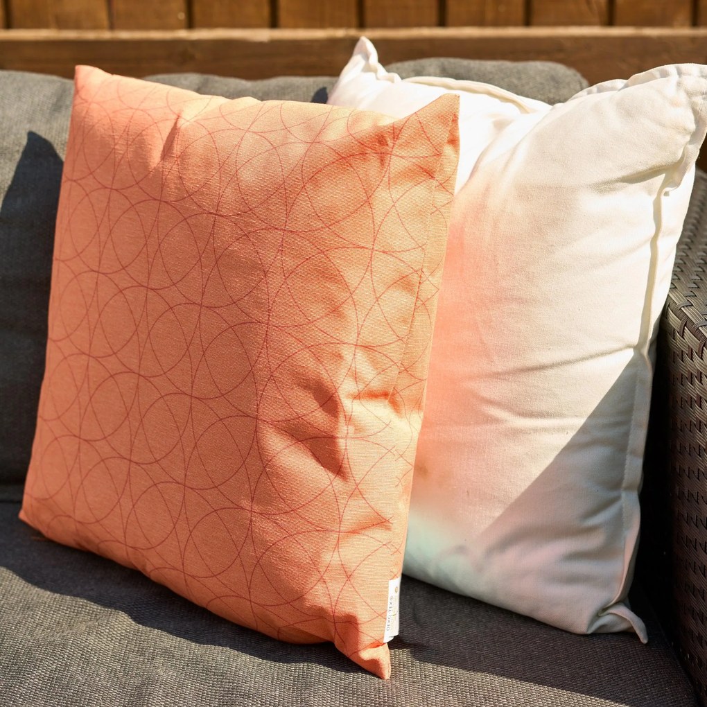 Perna de exterior PEACSY 38x38 cm - mai multe variante Culoare: Portocaliu