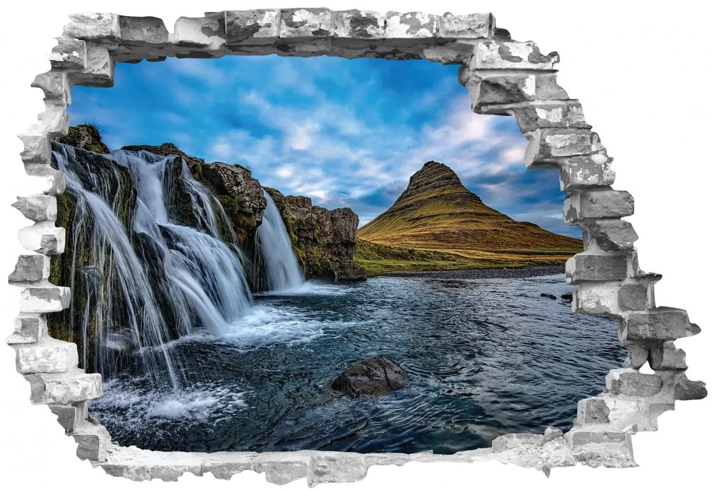 Sticker cu efect 3D - Kirkjufell