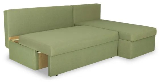 Coltar Extensibil Cu Lada Depozitare Modulo, Interschimbabil Stanga/Dreapta, Verde