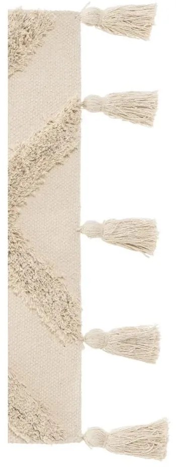 Covor crem lavabil din bumbac 50x80 cm – Casa Selección