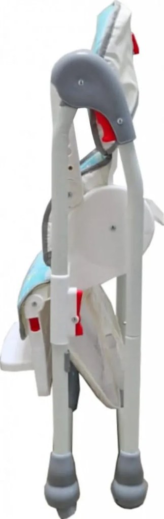 Scaun de masa pentru copii si bebe Baby Care™ CC reglabil in 3 trepte, Pliabil, Centura de siguranta, Sezut comfortabil, Masuta detasabila, Pozitie