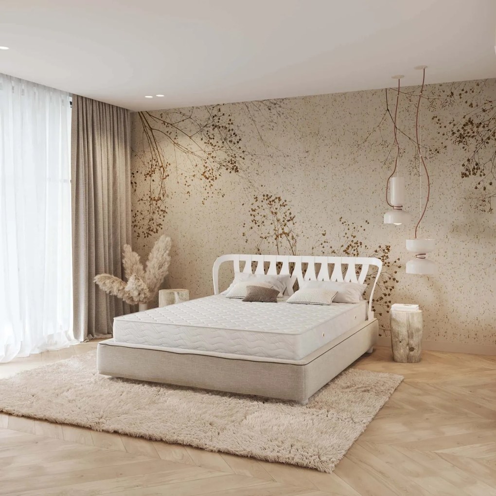 Saltea Memory Eko Soft 100×200 cm, fermitate medie spre moale, 20 cm înălțime